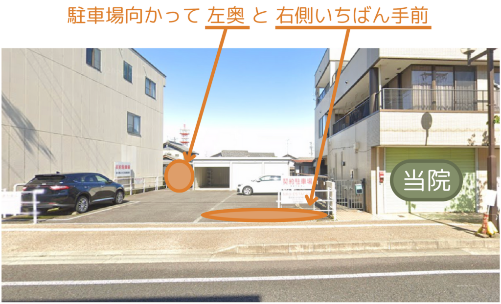 駐車場案内の写真